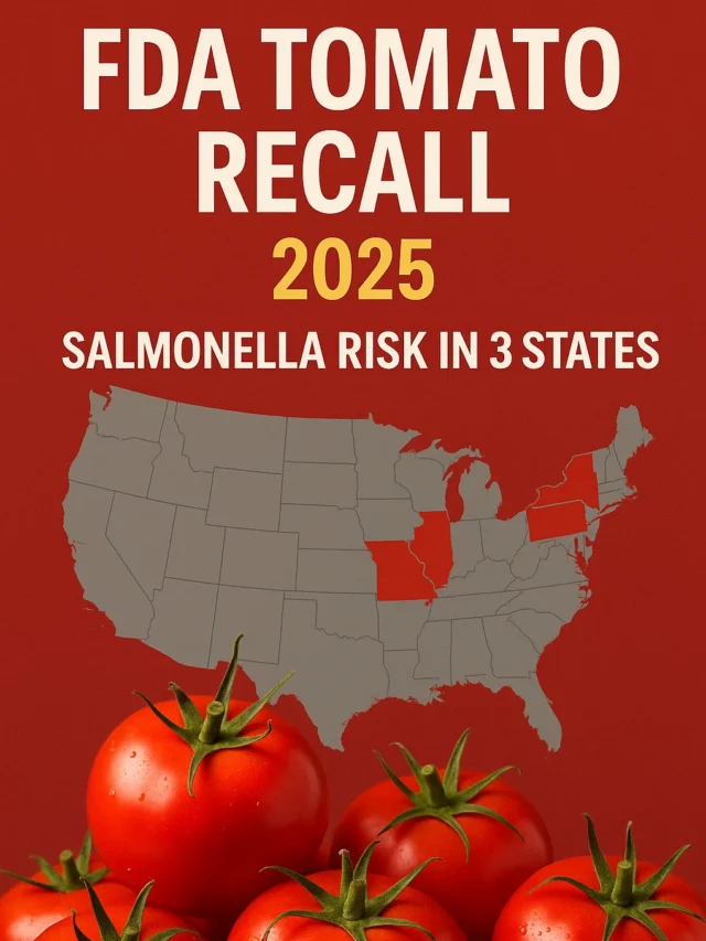Tomato Recall 2025: FDA Issues Urgent Class I Alert Over Deadly Salmonella Risk